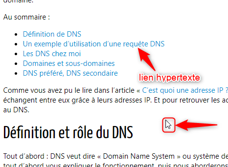 C Est Quoi Un Lien Hypertexte Culture Informatique